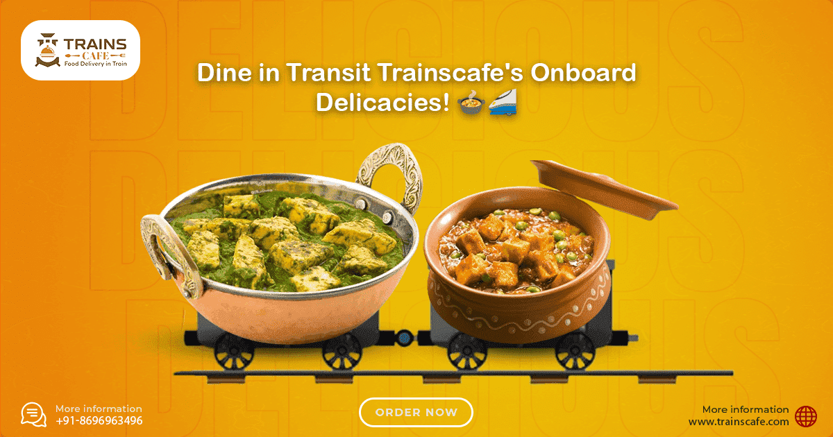 Online train food orders